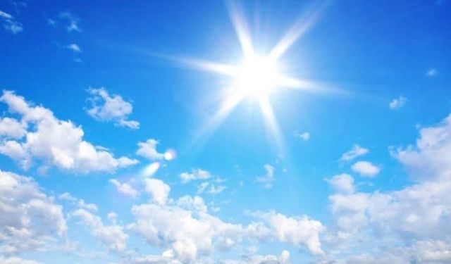 Hava sıcaklığı yükseliyor