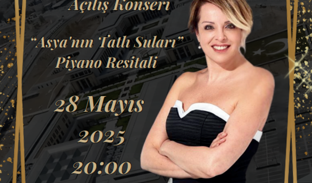 Rüya Taner, “Asya’nın Tatlı Suları” başlıklı piyano resitali veriyor
