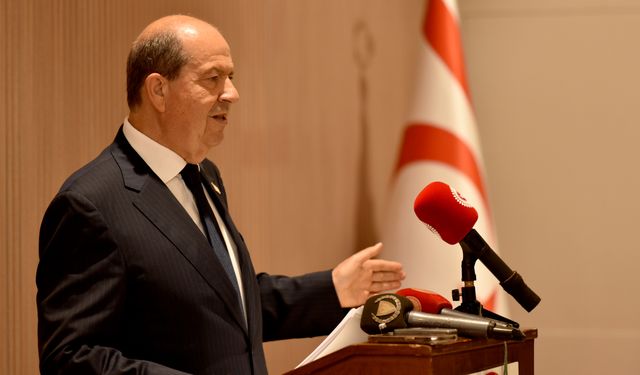 Tatar : "Kıbrıs Türk halkının egemenlik hakkını korumak için birlikte hareket etmeliyiz"