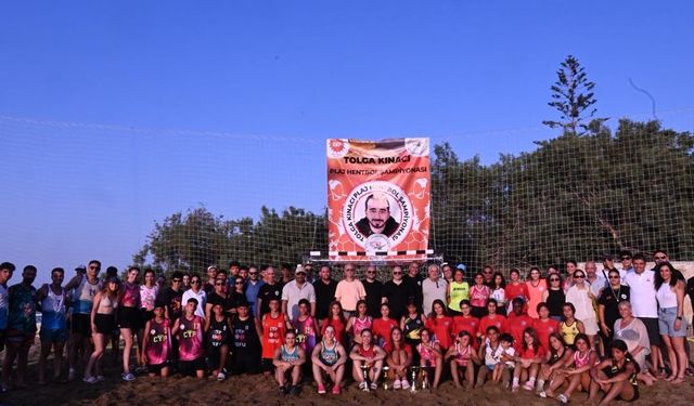 Tolga Kınacı Plaj Hentbol Şampiyonası tamamlandı