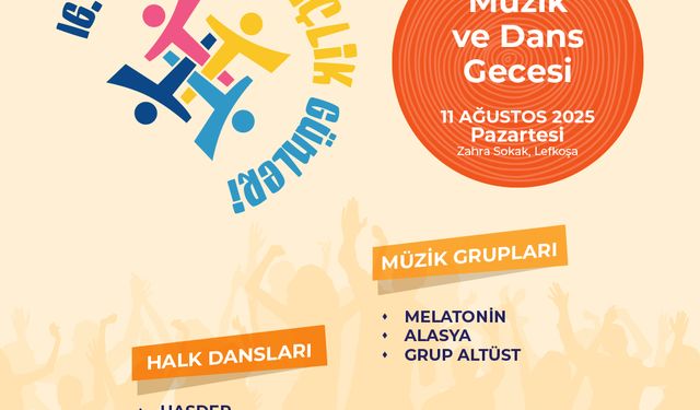Zahra Sokak’ta bu akşam müzik ve dans gecesi yapılacak