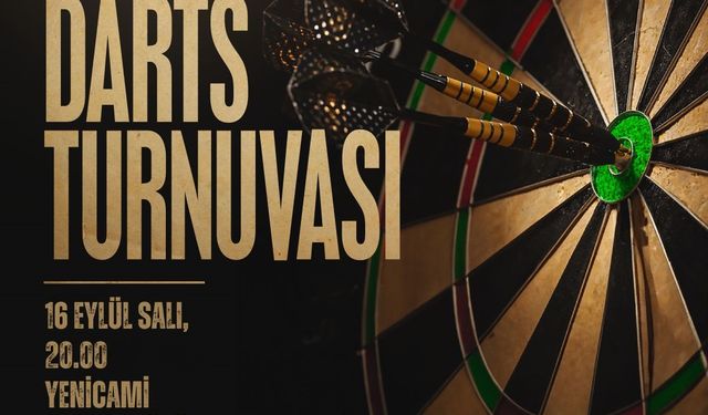 Başkent Darts Turnuvası 16 Eylül’de
