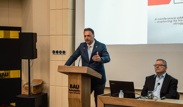 BAÜ’de “Filistin’de Adalet ve Barış Diyalogları” konferansı yapıldı