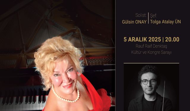 4. Gülsin Onay Piyano Festivali Gazimağusa’da yapılıyor