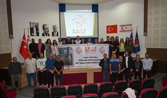 Basketbolda Aday Hakem ve Masa Görevlisi Kursu başladı