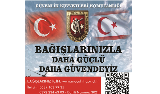 GKK’ya bağışlar için vatandaşlara duyuru