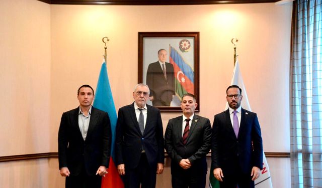 KKTC MOK Başkanı Kamalı’dan, Azerbaycan’da önemli temaslar