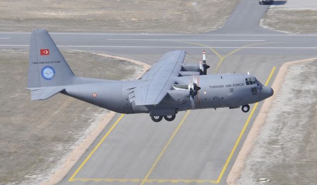 Türk askeri kargo uçağı Gürcistan'da düştü