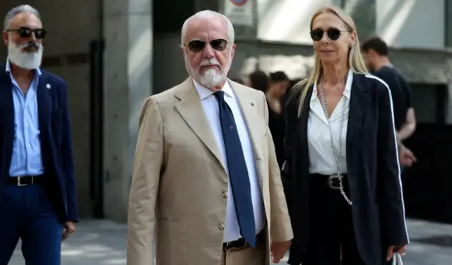 Napoli Başkanı De Laurentiis'in başı dertte