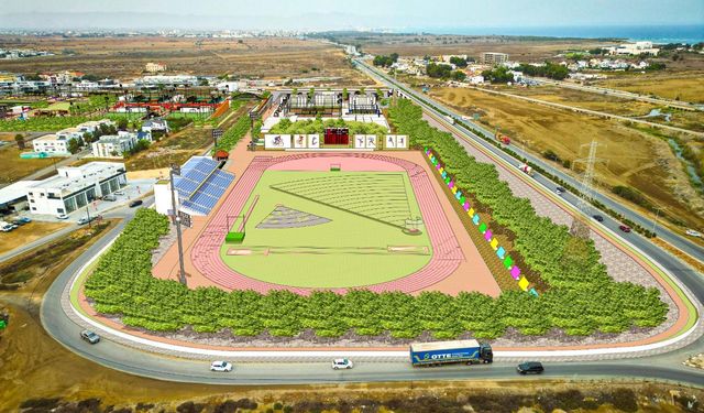 Gazimağusa’ya Kıbrıs’ın ilk olimpik temalı parkı kurulacak