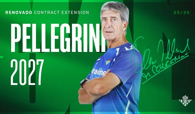 Real Betis, Pellegrini'yle nikah tazeledi