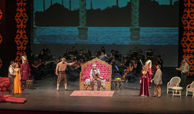 “Saraydan Kız Kaçırma” Operası Antalya Kültür Yolu Festivali’nde sahnelendi
