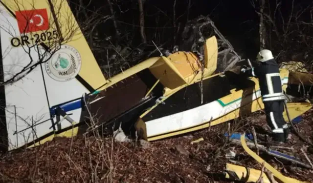 Hırvatistan’dan bakımdan dönen yangın söndürme uçağı düştü: Pilotu şehit oldu