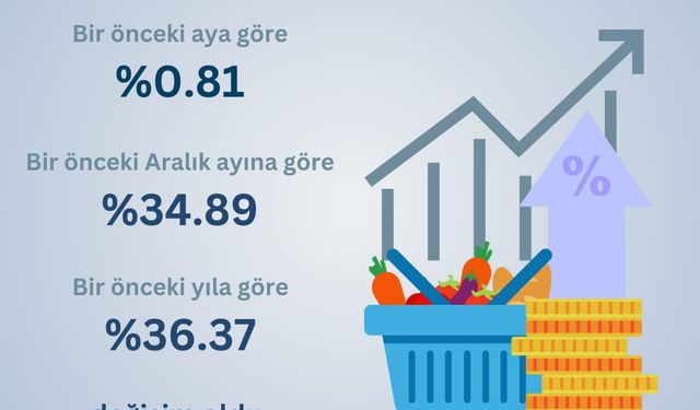 Kasım ayı hayat pahalılığı oranı yüzde 0,81 olarak açıklandı