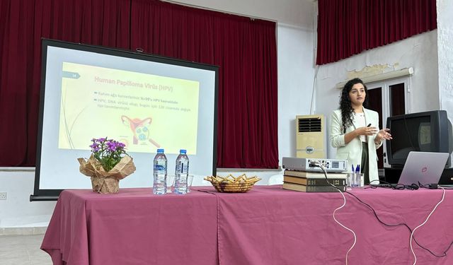 DAÜ Hemşirelik Bölümü’nden rahim ağzı kanseriyle ilgili eğitim
