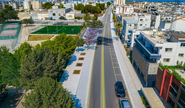Gazimağusa'da İsmet İnönü Bulvarı'ndaki ikinci etap düzenlemeler 2 Ocak'ta başlayacak