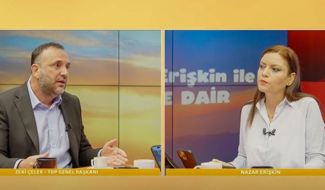 Çeler: “Seçim kapıda, TDP’siz hükümet kurulamayacağını görüyoruz”