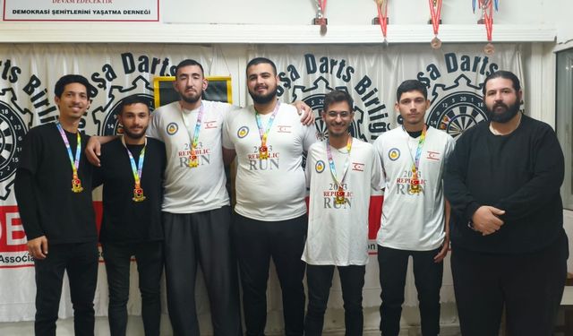 Dartsta şampiyon AÖA ve DAÜ