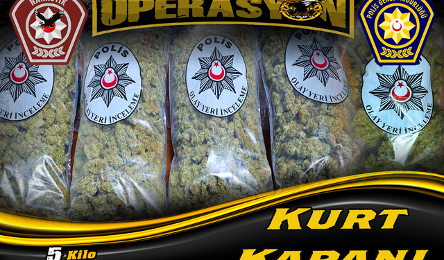 Lefkoşa’da bir araçta 4 kilo uyuşturucu bulundu: 3 tutuklu