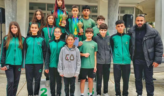 Çanakkale Ortaokulu’ndan 27 Aralık Koşularında çifte şampiyonluk