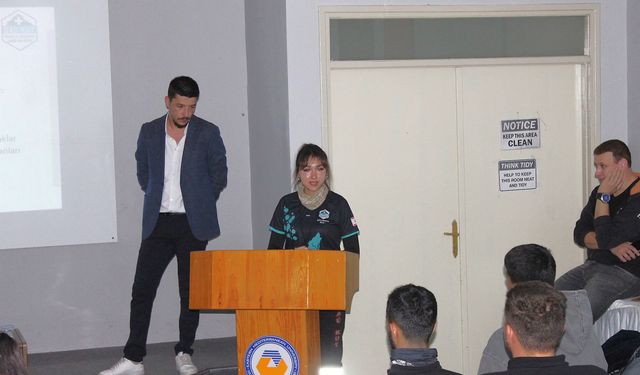 DAÜ’de depreme yönelik uygulamalı farkındalık eğitimi düzenlendi