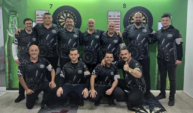 Kıbrıs Dart Derneği’nin, puan hasreti bitti