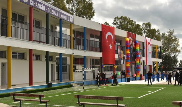 Cihangir-Düzova İlkokulu ek derslik binasının açılış töreni yapıldı