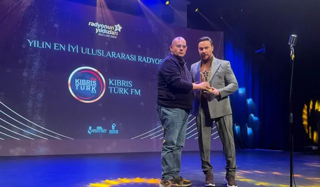 KıbrısTürk FM’e Uluslararası Başarı Ödülü
