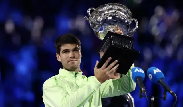 Avustralya Açık'ta zafer Alcaraz'ın