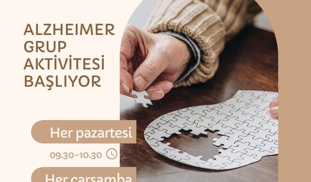 Değirmenlik Akıncılar Belediyesi “Alzheimer Grup Aktivitesi” programı düzenliyor