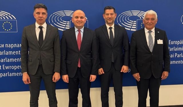 KTBB Heyeti Brüksel’de temaslarda bulundu