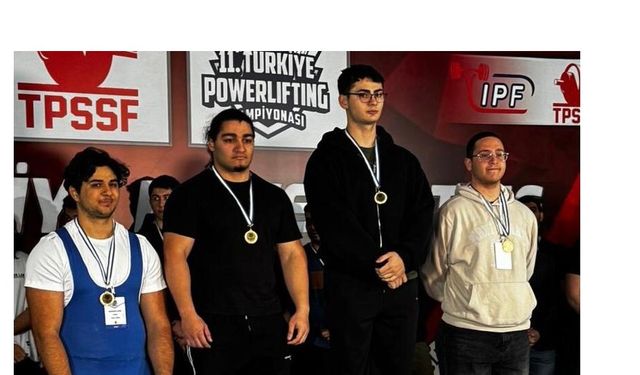 Milli sporcu Hüsnü Batıkan Aliş Türkiye şampiyonu oldu