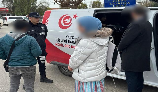 İçişleri Bakanlığı düzensiz göçle mücadele için denetim yaptı
