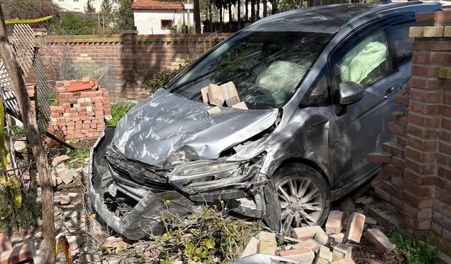 Korkutan kaza ucuz atlatıldı