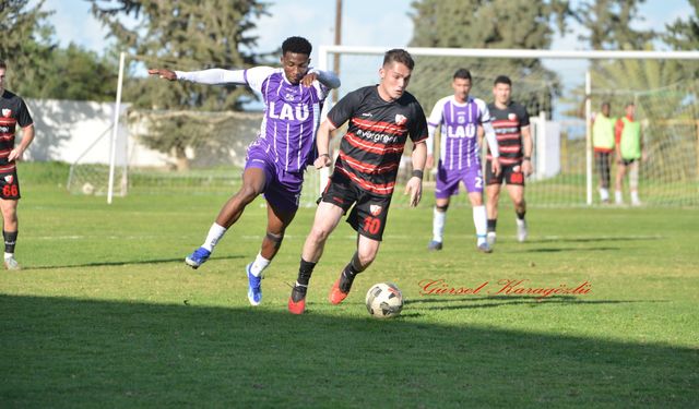 Lefke, Esentepe’yi eli boş gönderdi