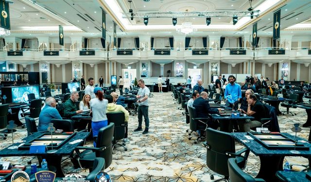 Merit tavla turnuvası büyük ilgi gördü