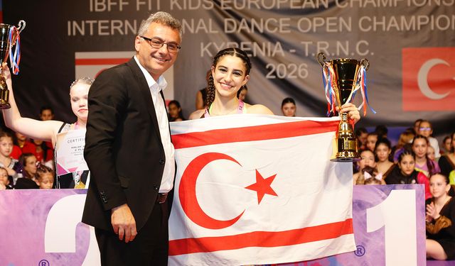 Erhürman, IBFF FIT Kids Avrupa Şampiyonası’nda ödülleri takdim etti