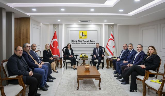 CTP, Kıbrıs Türk Ticaret Odası’nı ziyaret etti