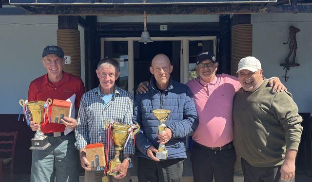 Wizardt Cup Golf Turnuvası şampiyonu Keith Goddard