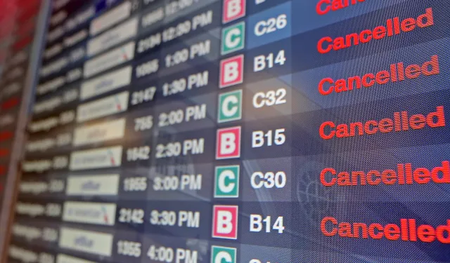 Larnaka ve Baf’tan bugün 45 uçuş daha iptal edildi