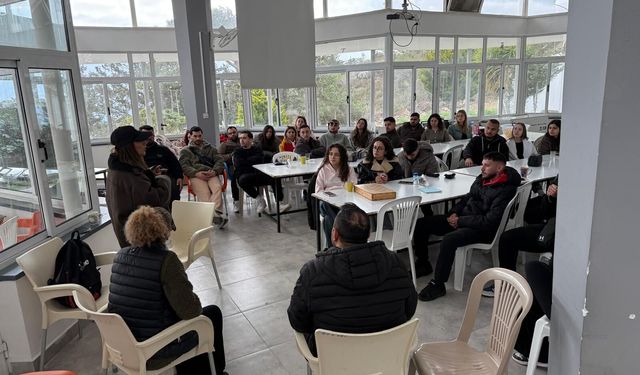 Gençlik Dairesi Kantara Gençlik Kampı eğitim şefi ve liderleri kampta bir araya geldi