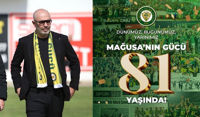 Mağusa Türk Gücü’nün 81. yıl gururu