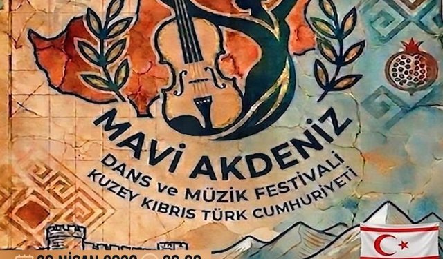 “Mavi Akdeniz Dans ve Müzik Festivali” perşembe günü gerçekleşiyor
