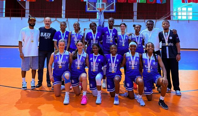 Üniversiteler Basketbolda Kadınlar şampiyonu BAÜ