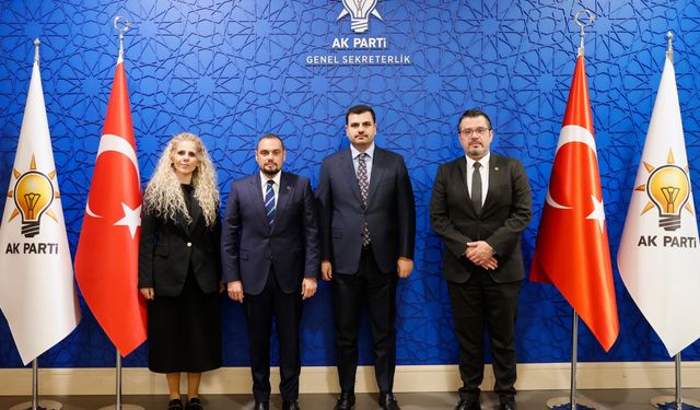 "Bahçeşehir Kıbrıs Üniversitesi’nden AK Parti Genel Merkez’e nezaket ziyareti