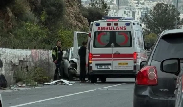 Ciklos mevkiinde trafik kazası