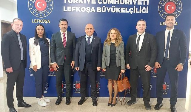 Cimnastik, Federasyonu’ndan Başçeri ve Amcaoğlu’na nezaket ziyaretleri