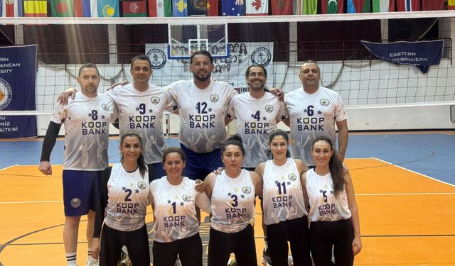 DAÜ Şampiyon Melekler Voleybol Anı Turnuvasında yarı finalistler belirlendi