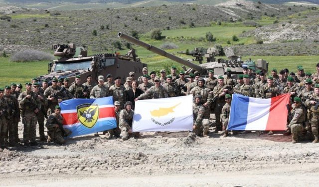 Fransa ile ortak tatbikat