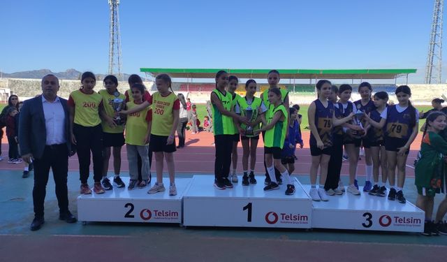 Küçükler Atletizm Eleme Yarışmaları tamamlandı